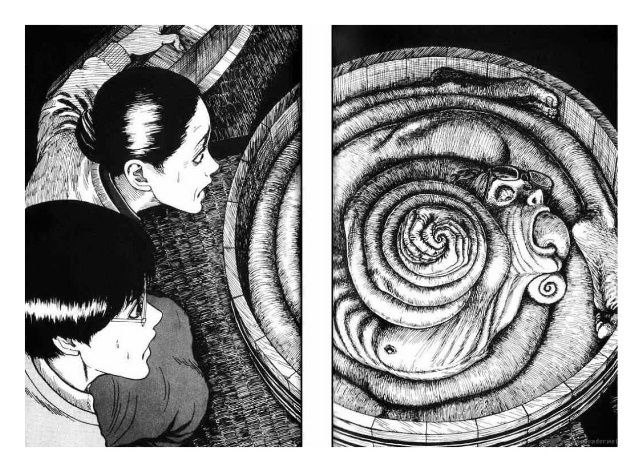 Practicing Junji Ito's art style, here are some of the latest doodles! : r/ junjiito