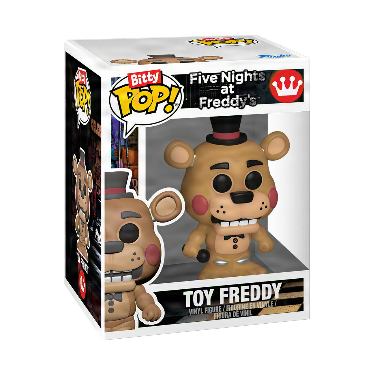 Bitty Pop! Toy Freddy figure and packaging