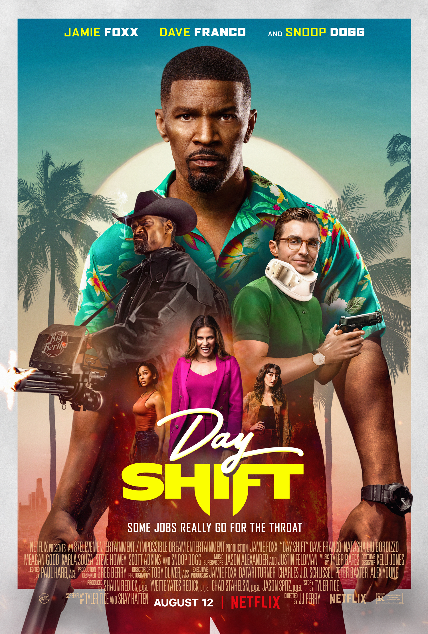 Day Shift trailer poster