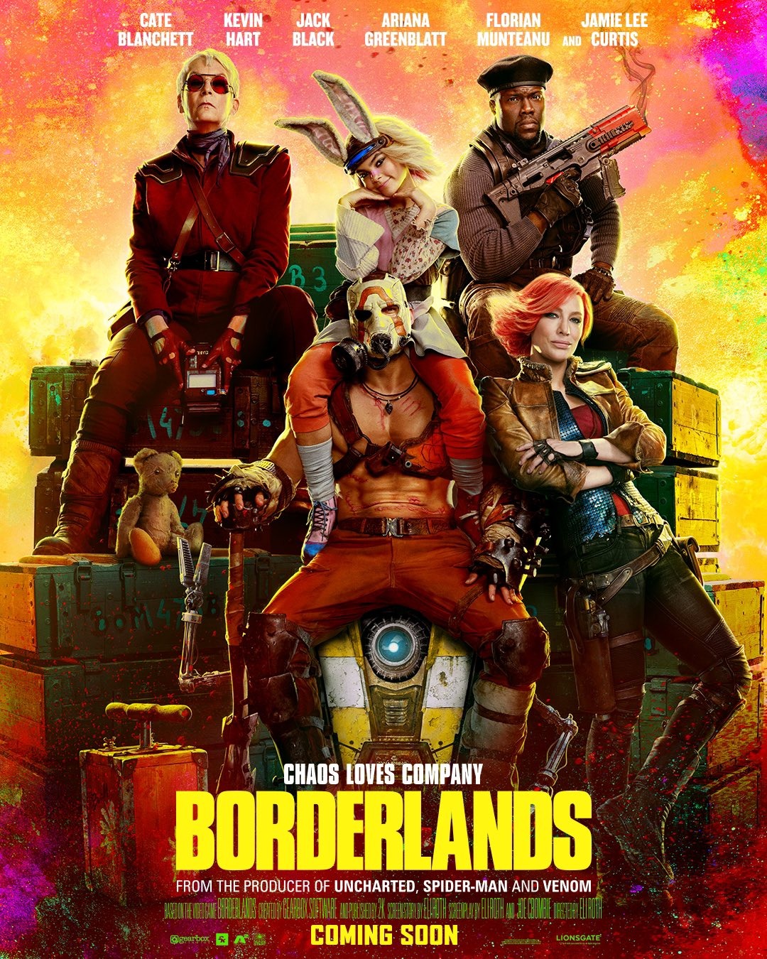 Borderlands movie trailer poster