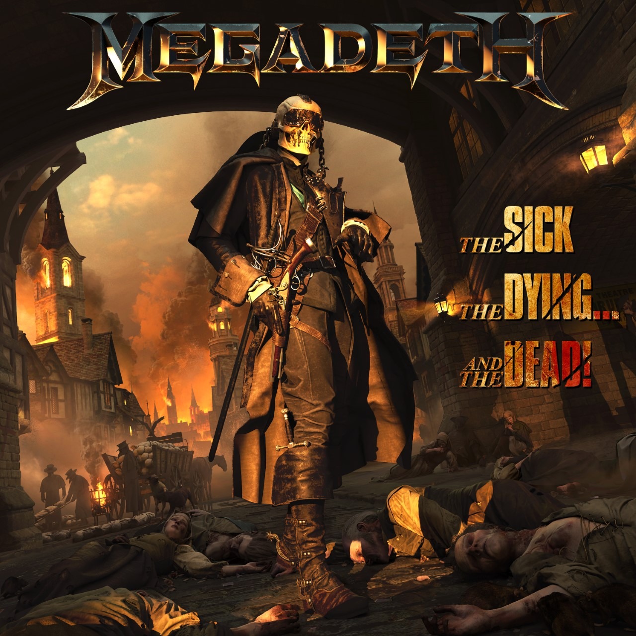 Megadeth (late) returns with a single "We'll be back" And the new album 'The Sick, the Dying ... and the Dead!'