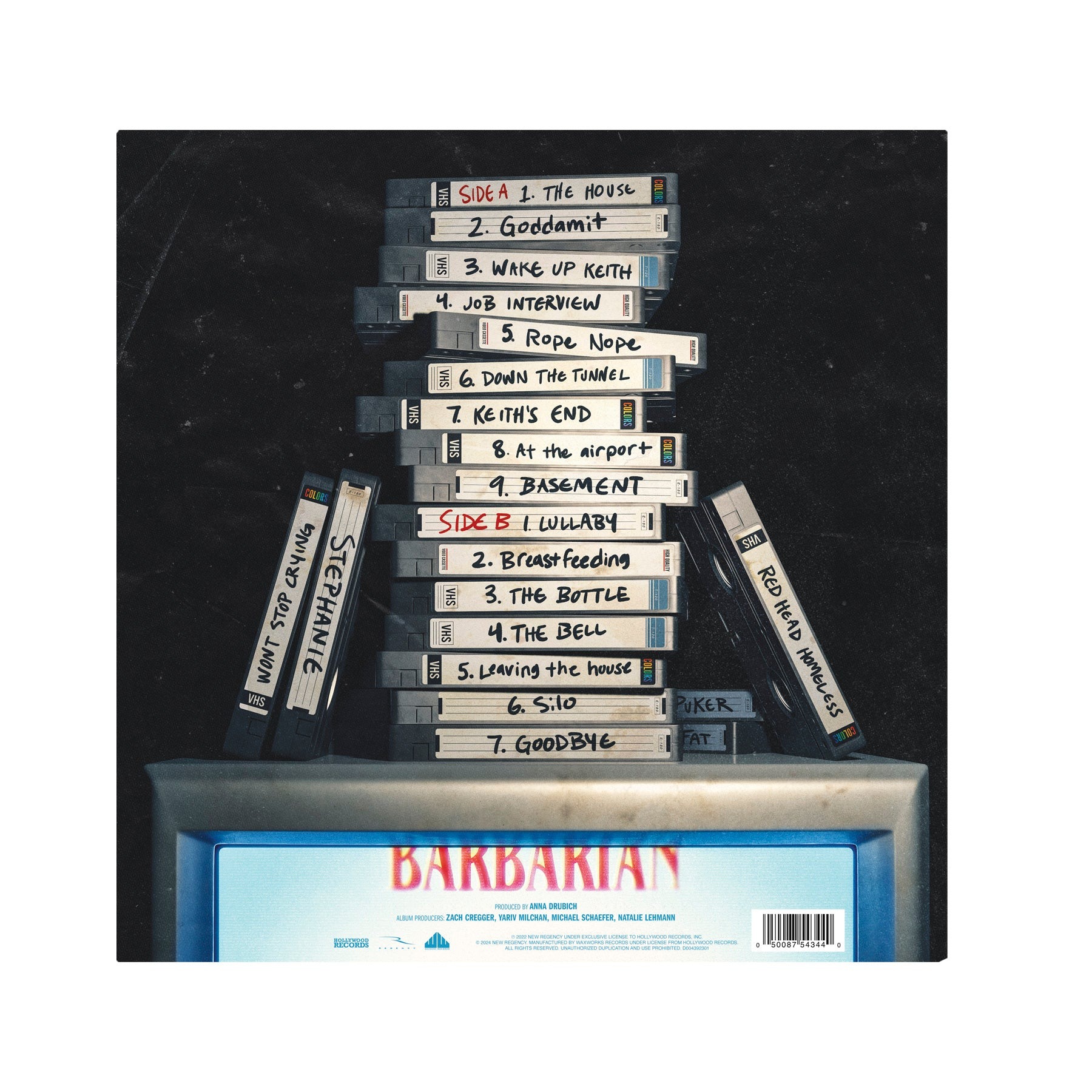 Barbarian vinyl back cover