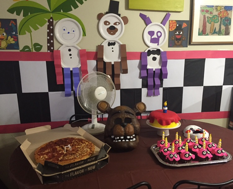 FNAF - Five Nights At Freddy's Birthday Party Ideas
