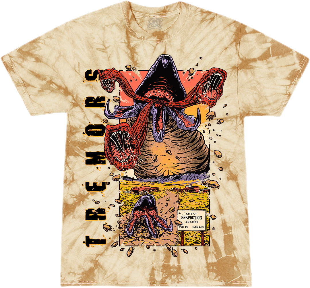 'Tremors' shirt from Cavity Colors