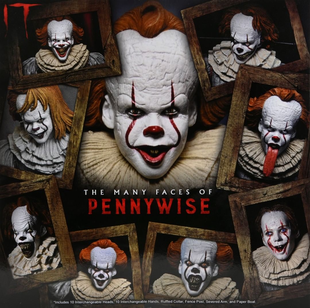 many faces of pennywise