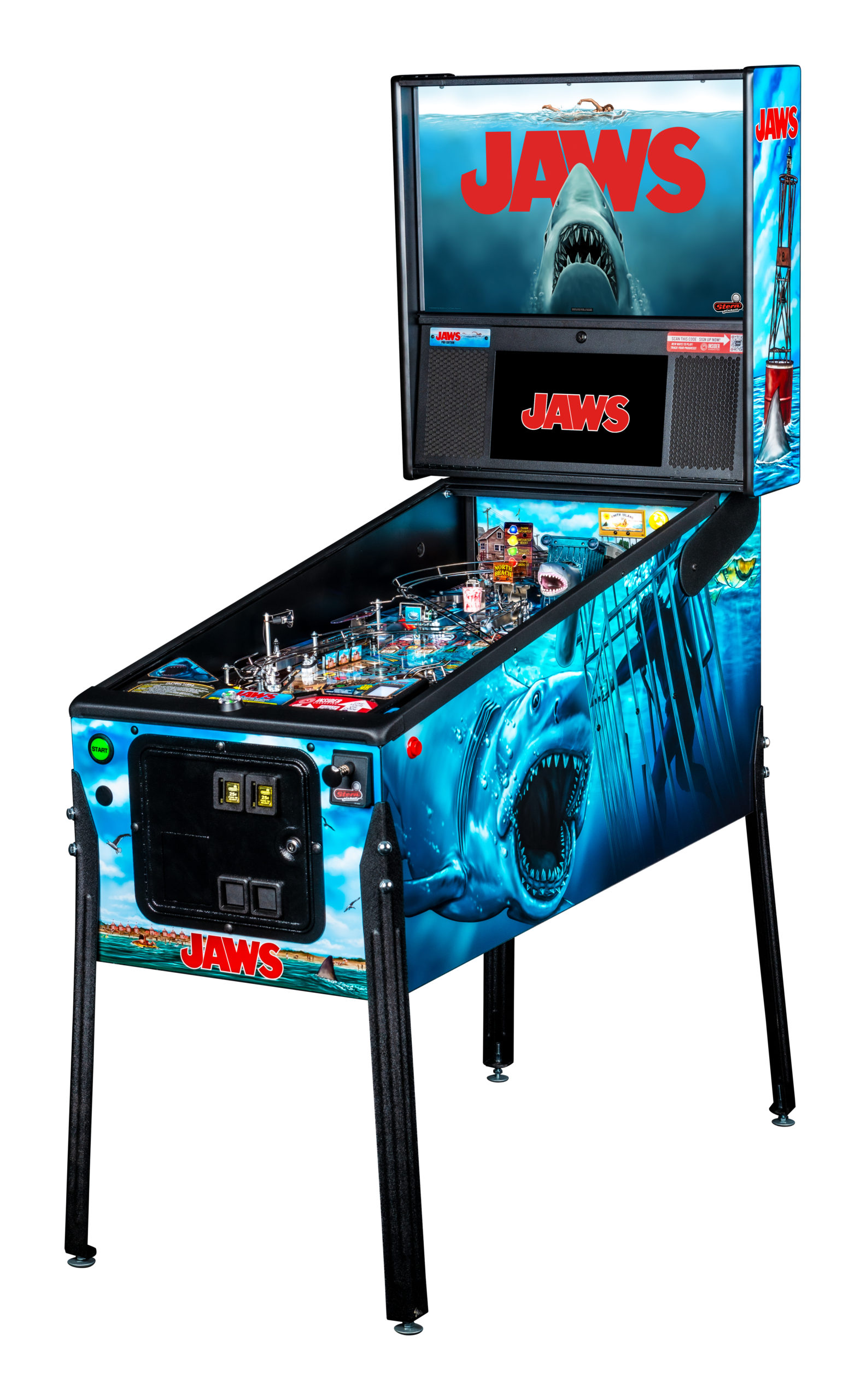Jaws pinball machine