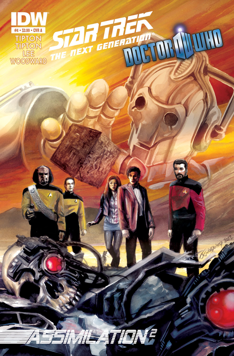 Review: 'Star Trek TNG/Doctor Who: Assimilation2' Vol. 1 TPB