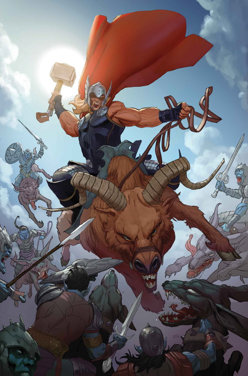 Malekith Hunts Down Thor In 'Thor: God Of Thunder' #14 - Bloody 