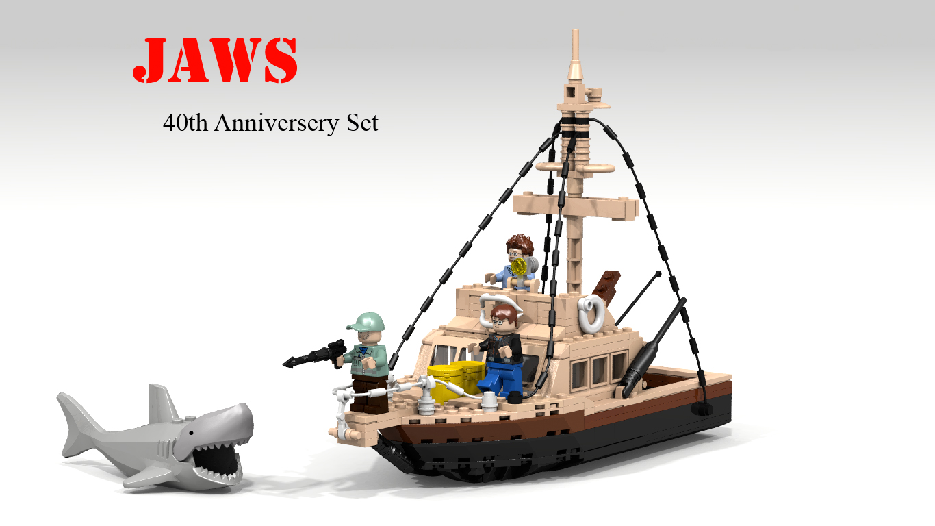 Tell LEGO You Want 'Jaws' In Block Form! - Bloody Disgusting