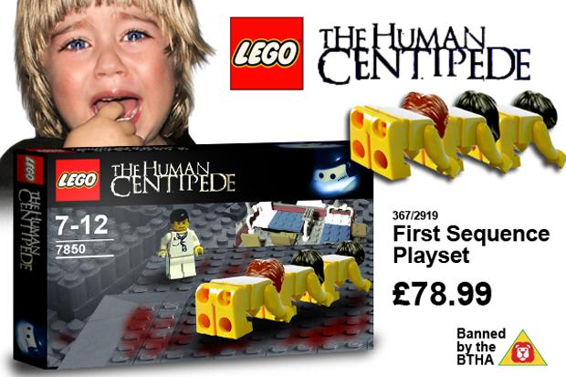 LEGO 'The Human Centipede' First Sequence Playset - Bloody Disgusting