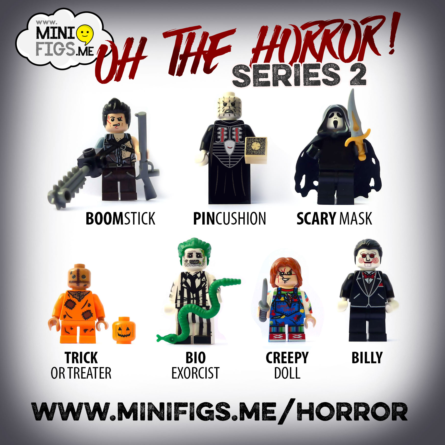 ønskelig forår halt Halloween Treat] Horror Icons Get LEGO Treatment! - Bloody Disgusting