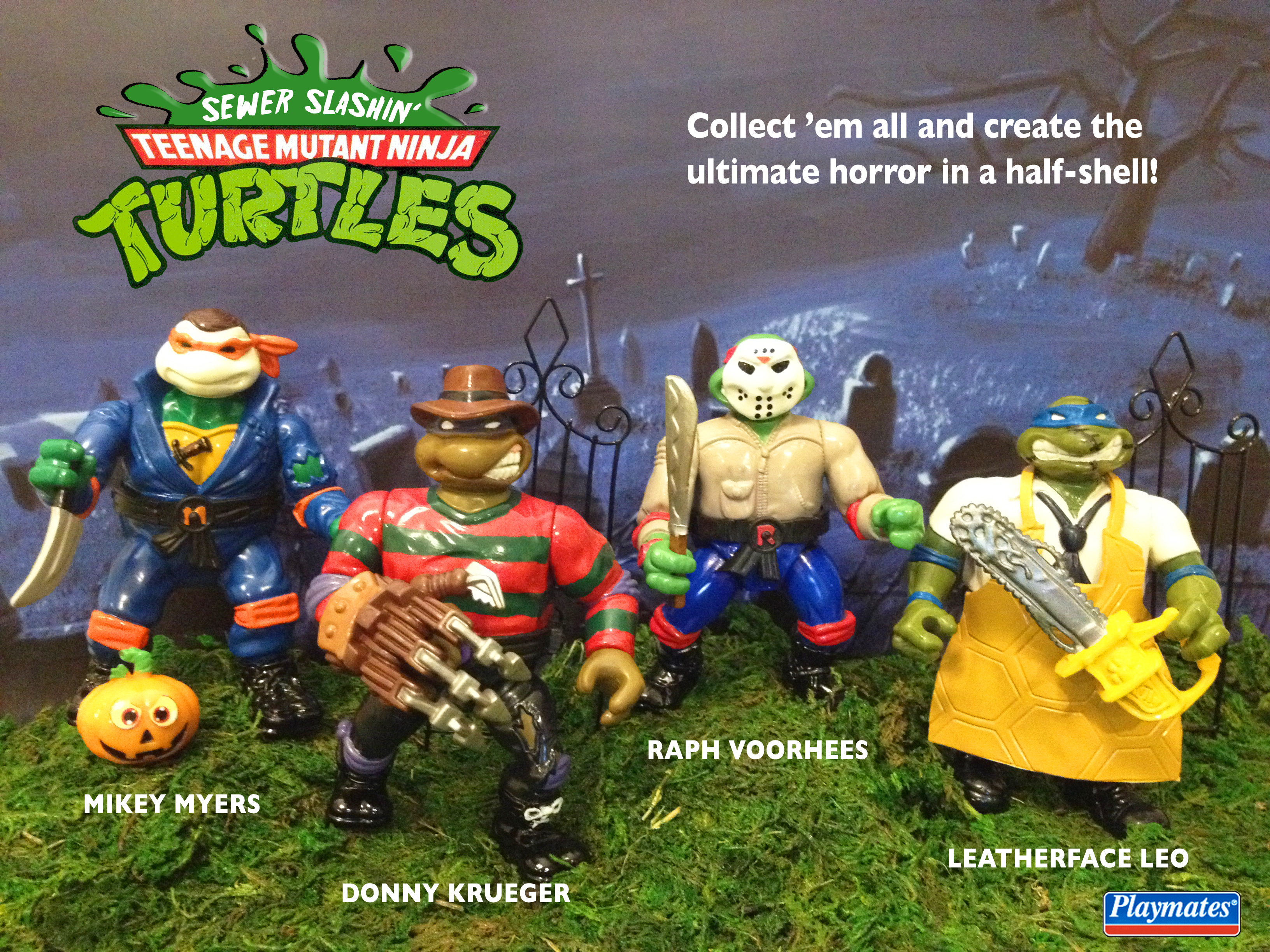 tmnt horror figures