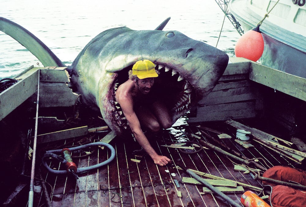 'Jaws' Photos Show the Shark Was Definitely Working Bloody Disgusting