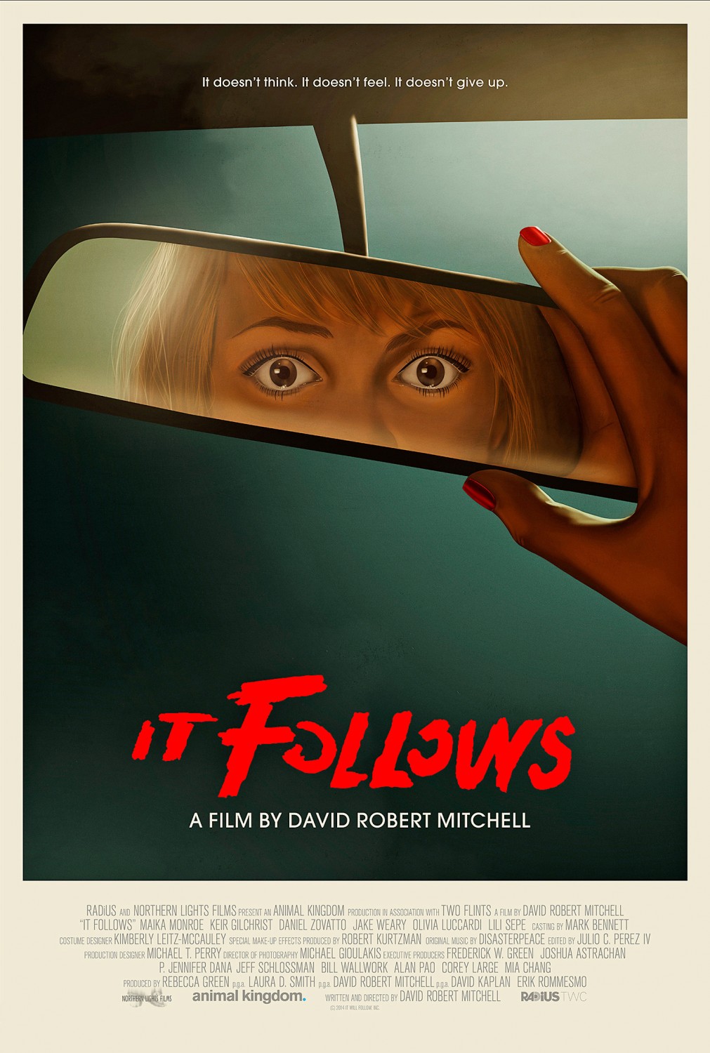 Retro 'It Follows' Poster Creeps Closer and Closer - Bloody Disgusting