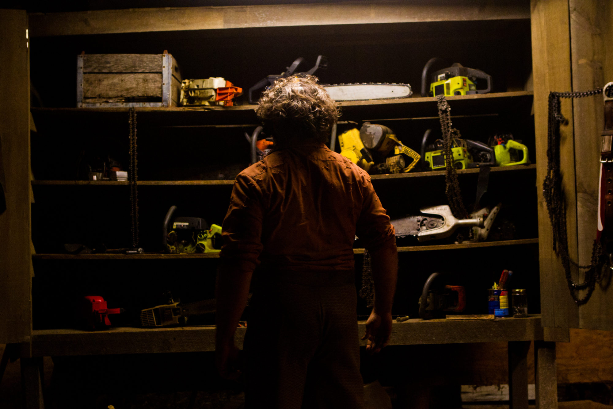 Texas Chainsaw 3D: Leathface-in-closet