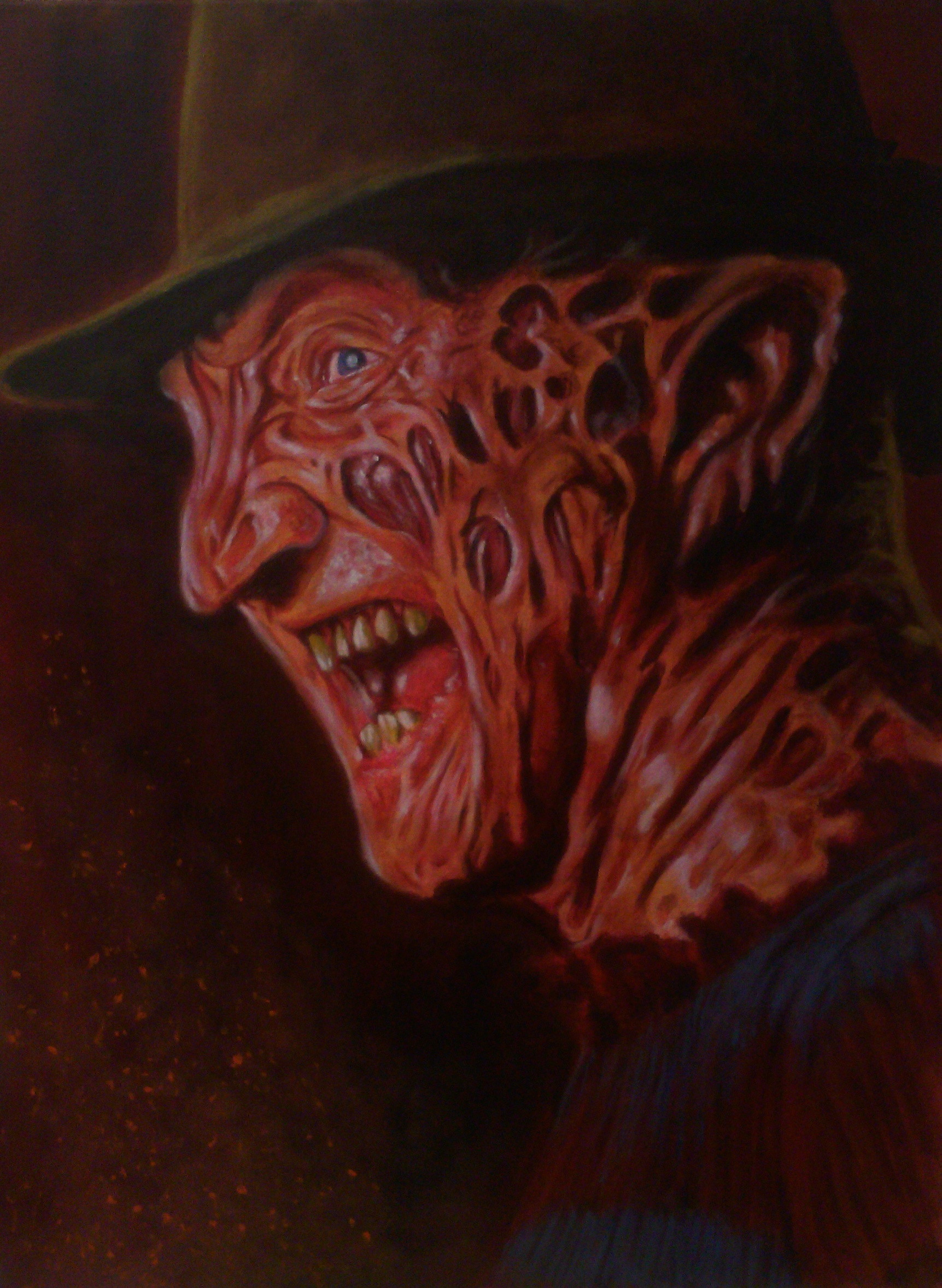 Freddy Krueger A Nightmare On Elm Street art by RearNakedChode