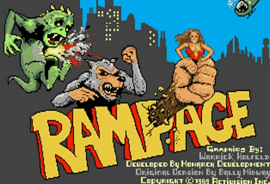 was rampage a video game