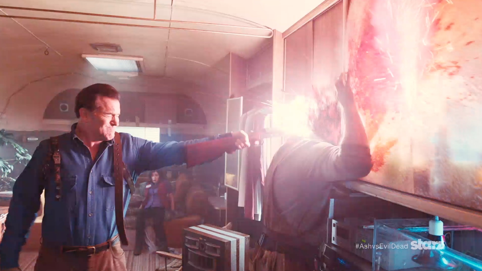 ASH VS EVIL DEAD; image via Starz