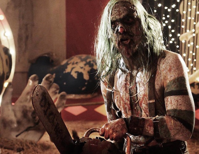 LEW TEMPLE as PSYCHO-HEAD from Rob Zombie's next film 31