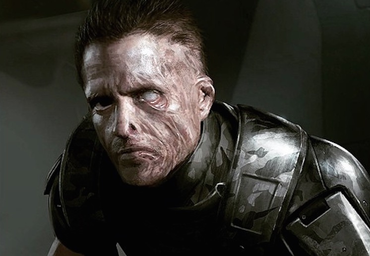 Michael Biehn in Alien 5 concept art, courtesy of Neill Blomkamp and Fox
