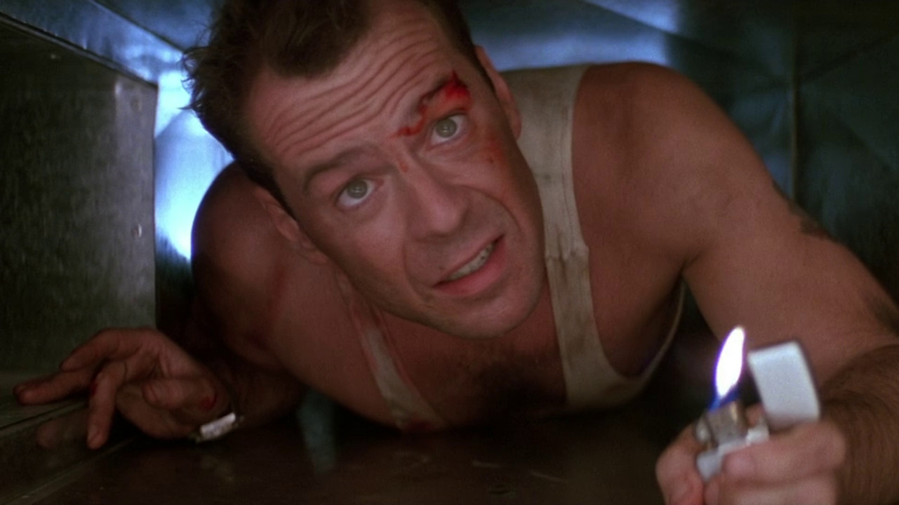 Bruce Willis in DIE HArD | via FOX