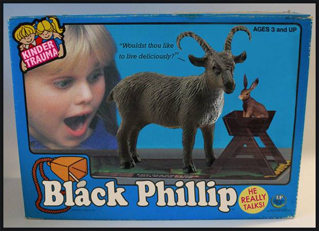 black phillip plush