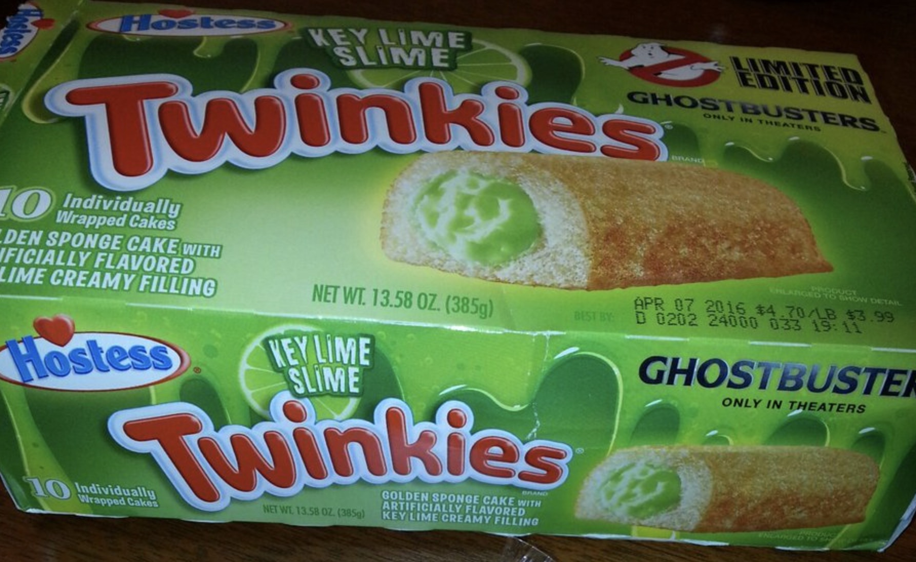 Ghostbusters Twinkies