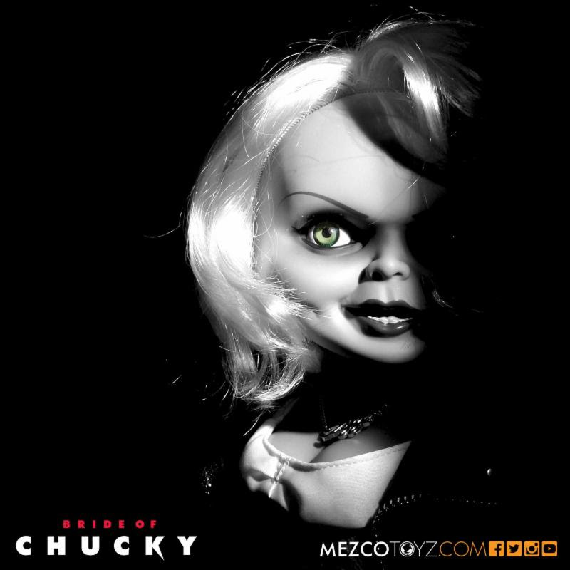 Mezco Reveals Tiffany Talking 'Bride Of Chucky' Figure - Bloody Disgusting