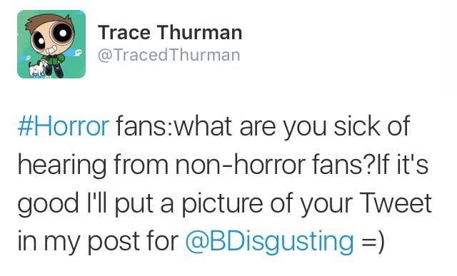 Horror Fand Twitter Survey