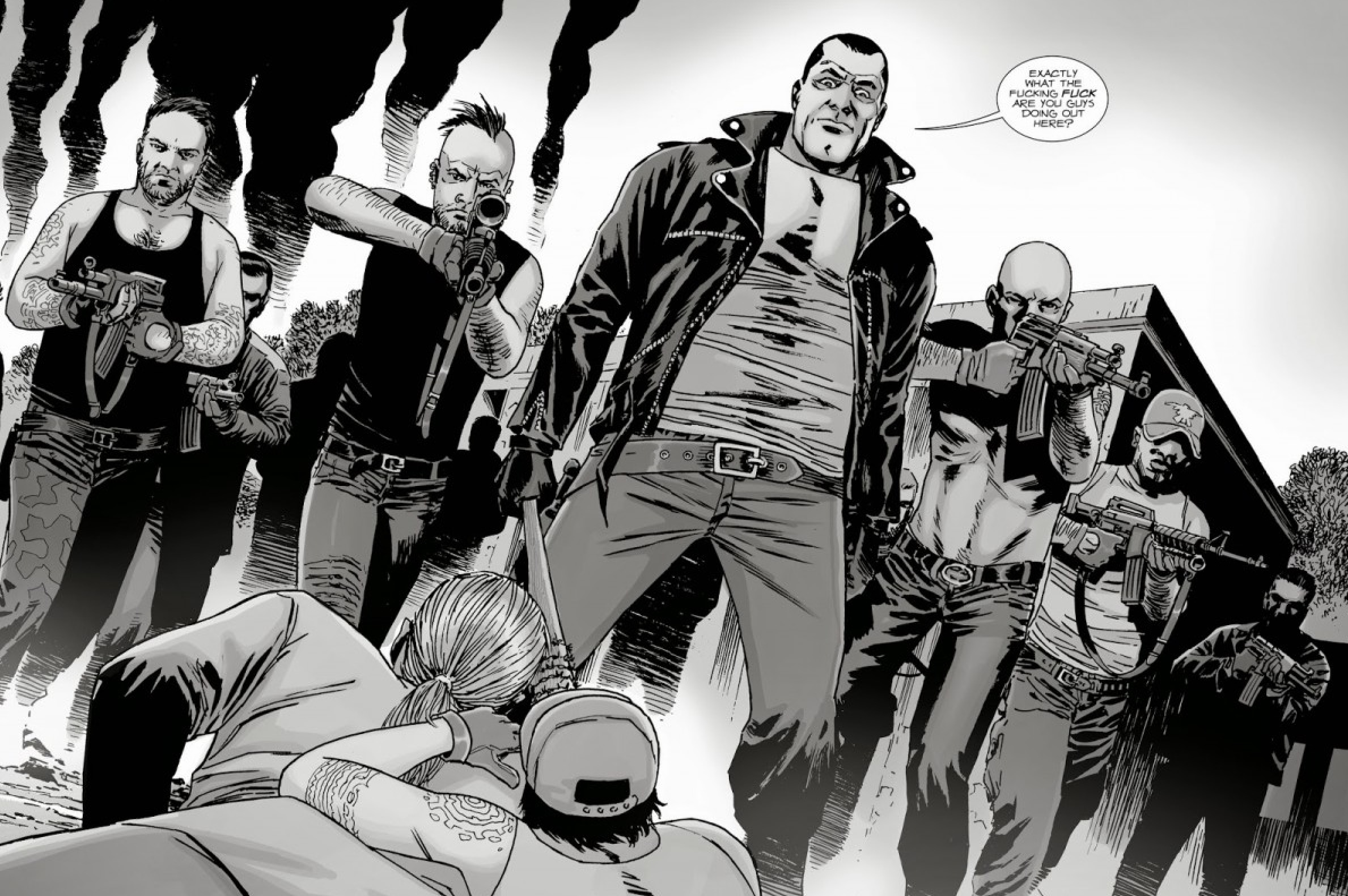 The Origin of "The Walking Dead's" Negan is Revealed! - Bloody Disgusting