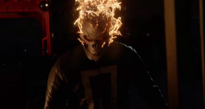 Ghost Rider Looks Perfect On Marvel S Agents Of S H I E L D Bloody Disgusting