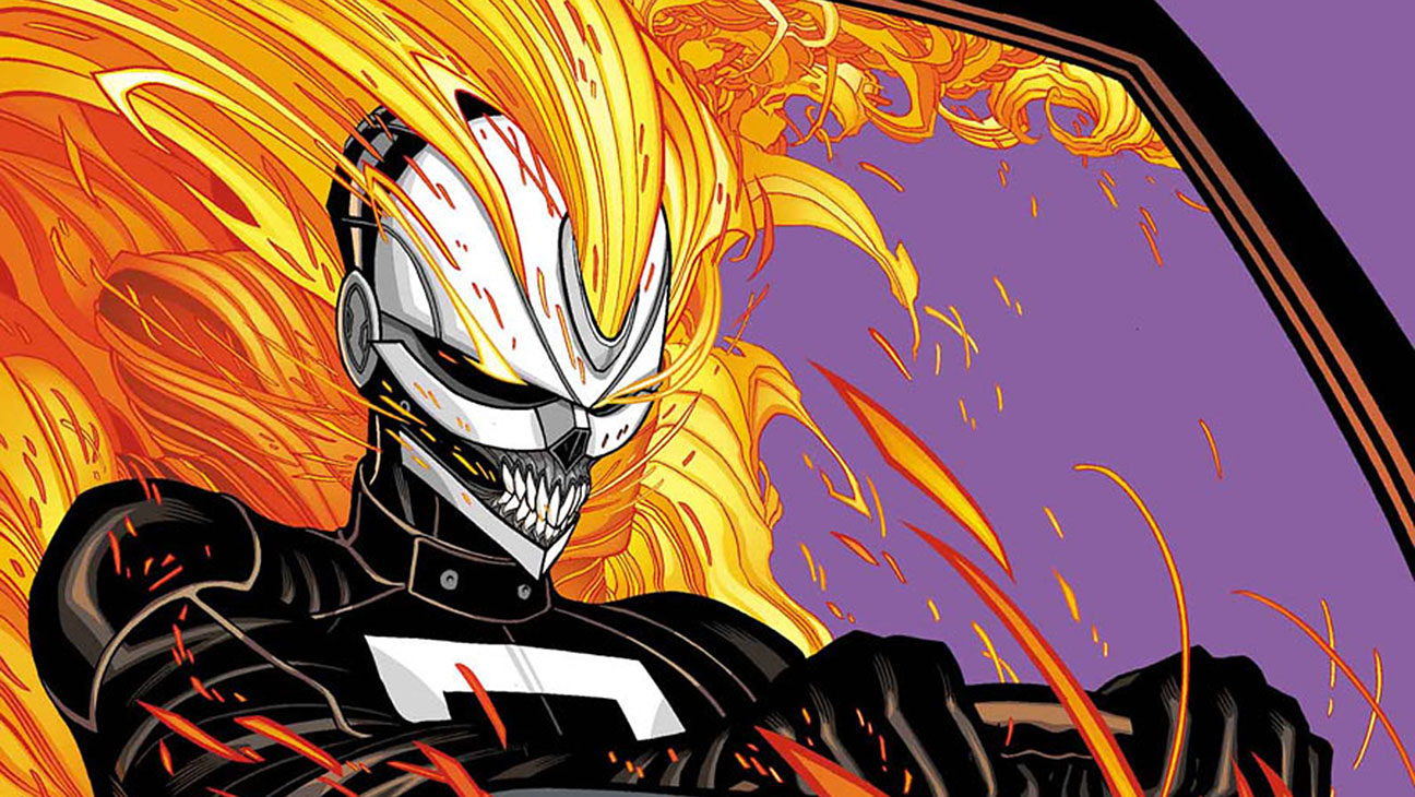 Here's Ghost Rider in \