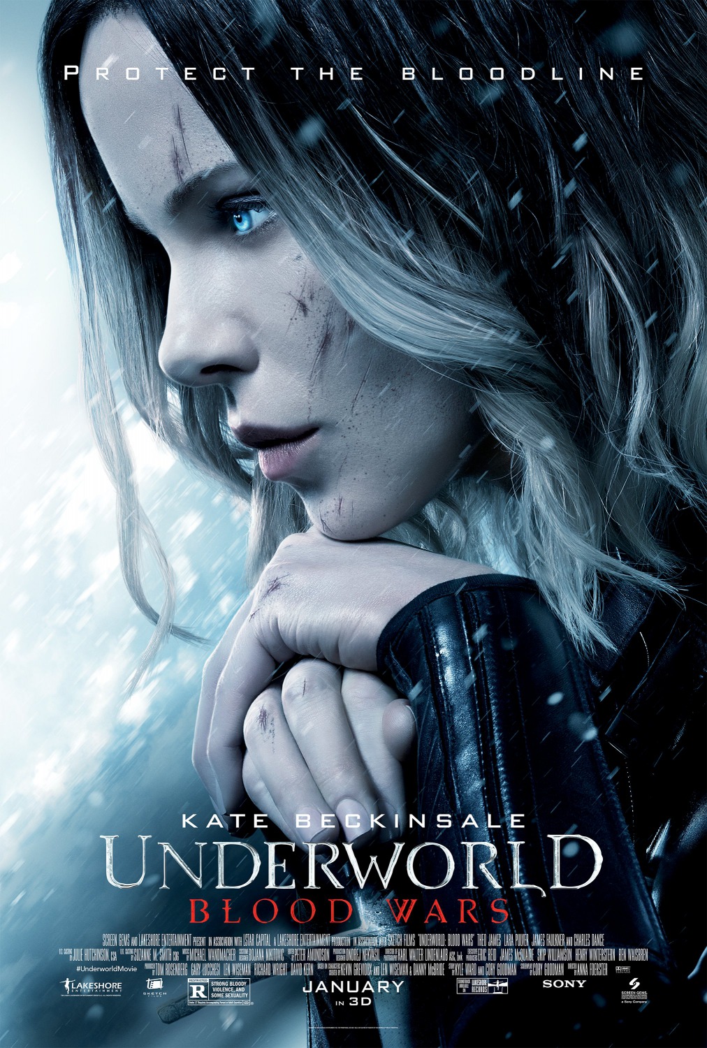 Underworld Blood Wars Poster Kate Beckinsale Selene FREE P+P CHOOSE YOUR SIZE 