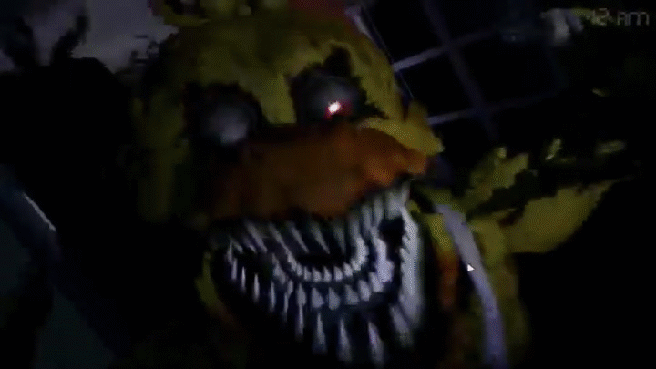Five Nights at Freddy's 4 NIGHTMARE Jumpscare Gif on Make a GIF