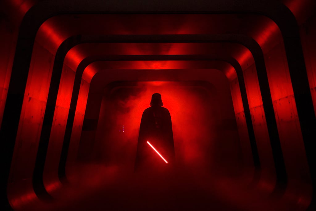 Darth Vader Hallway Scene Wallpaper