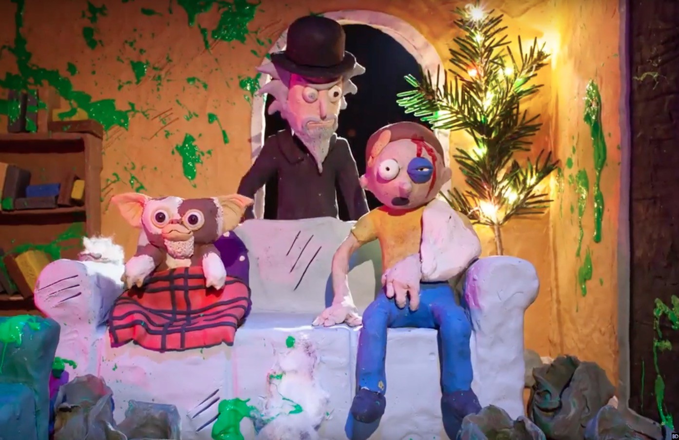 Rick and Morty" Claymation Shorts Spoof 'Poltergeist', 'Gremlins' and  'Re-Animator'! - Bloody Disgusting