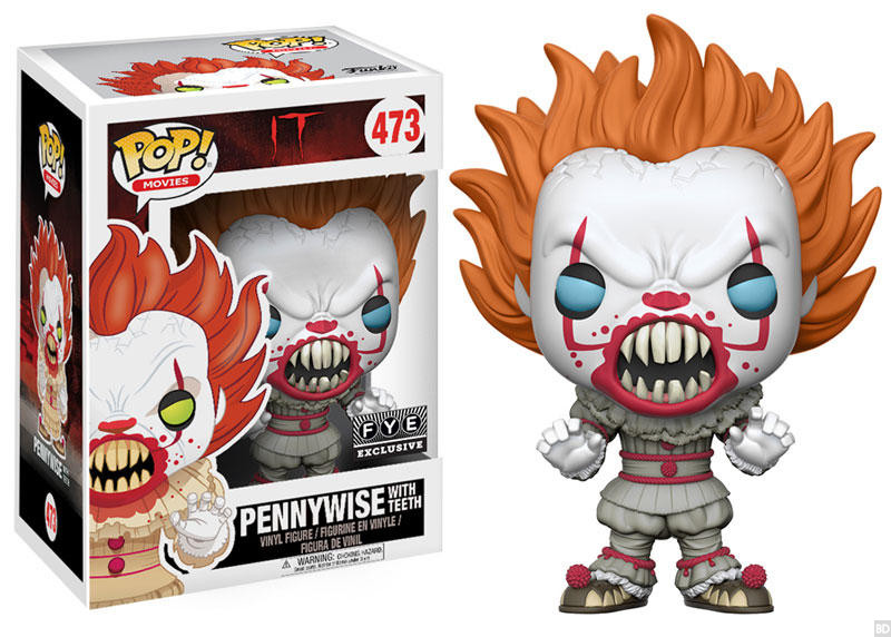 Fifth (and Scariest) Pennywise POP! Vinyl Toy Has Surfaced Bloody