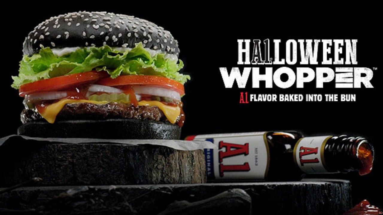 Burger King - Black Halloween Burger