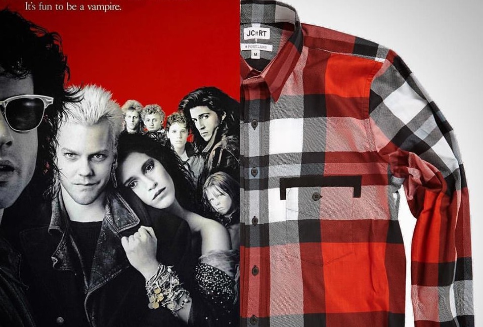 Company Makes Flannel Shirts Based On the Color Patterns of Horror Posters  - Bloody Disgusting