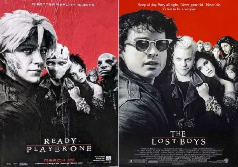 Ready Player One Posters Spoof Classic Movies