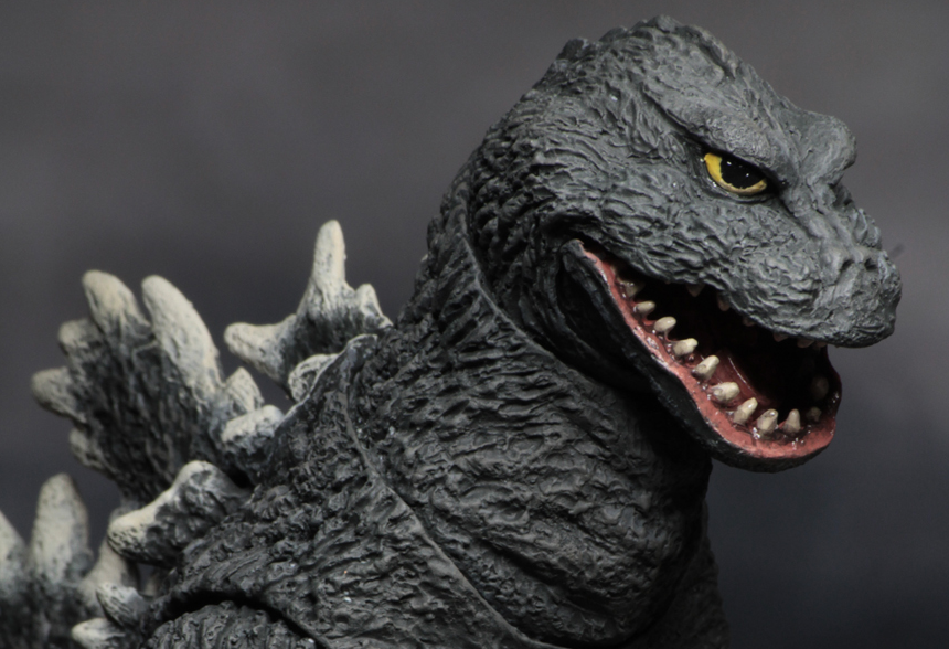 Action Figure Of The Big G From King Kong Vs Godzilla Stomps