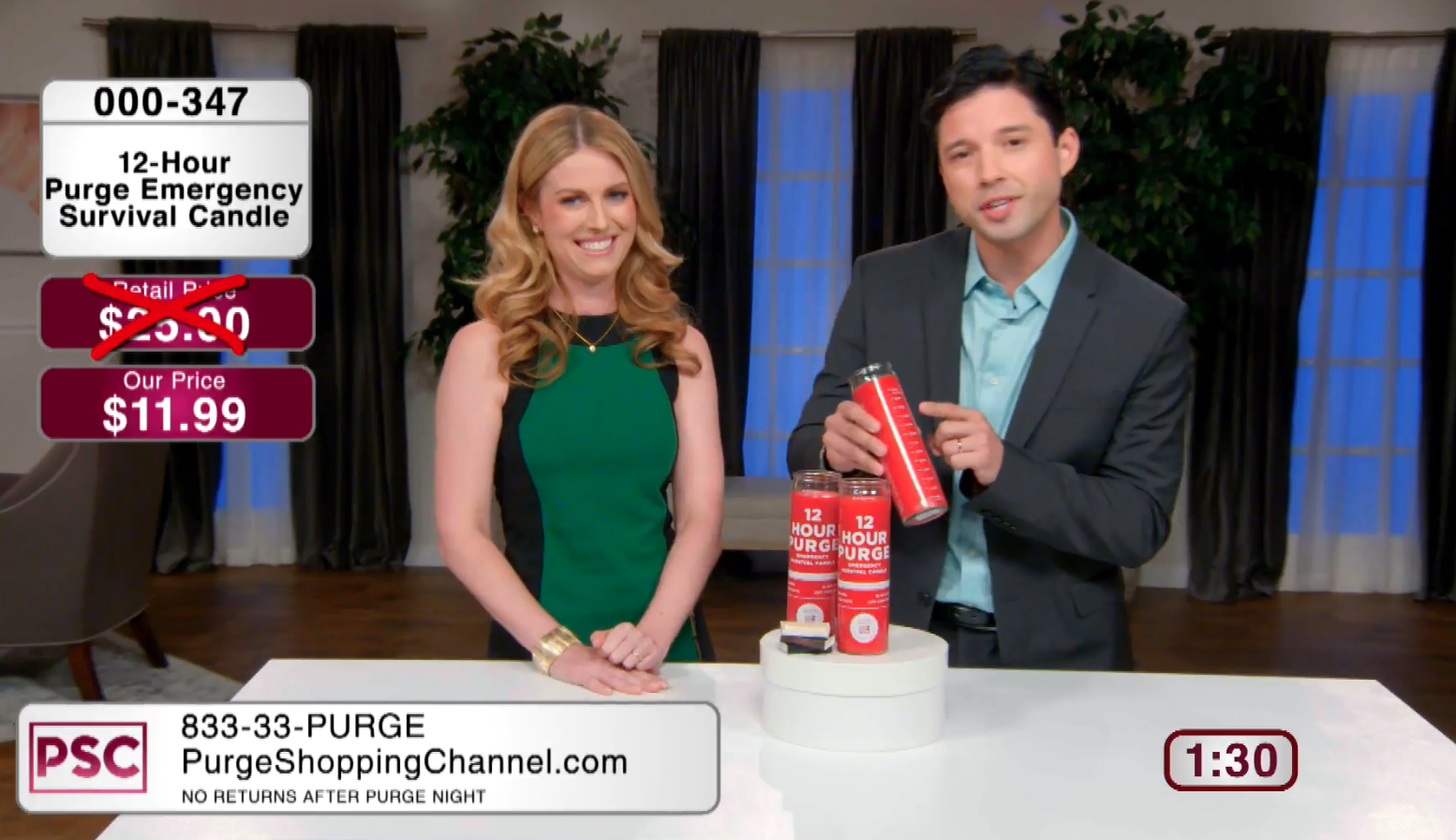  The Purge Home Shopping Channel Launched In Unique 