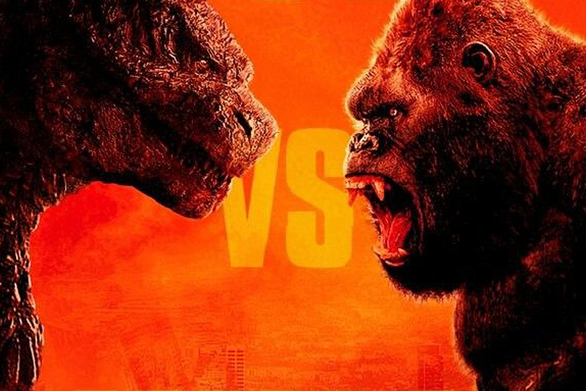 Godzilla King Ghidorah vs Godzilla Poster Previews Exclusive T-Shirt Large L NEW 