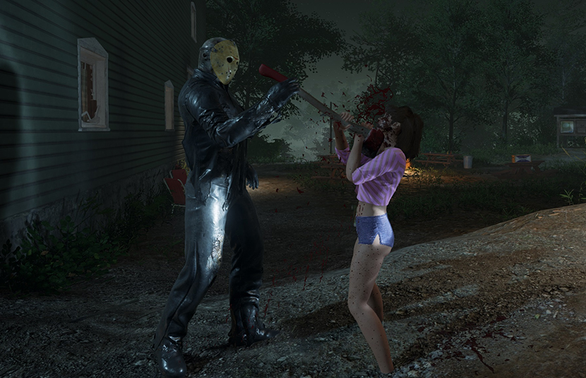 Jason Stalks The Nintendo Switch in 'Friday The 13th: The Game