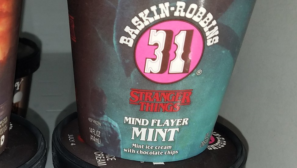 Additional Flavors Of Stranger Things Ice Cream From Baskin