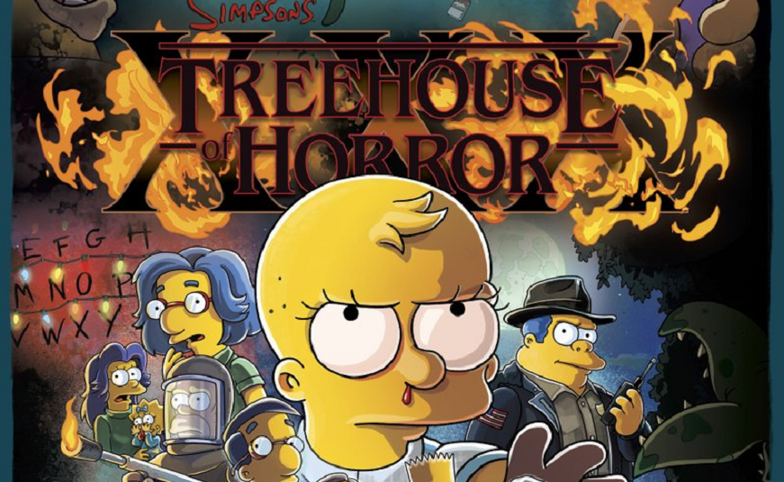 The Simpsons Spoofs Stranger Things On The Poster For This October S Treehouse Of Horror Xxx Bloody Disgusting The Simpsons Spoofs Stranger Things On The Poster For This October S Treehouse Of Horror Xxx Bloody Disgusting