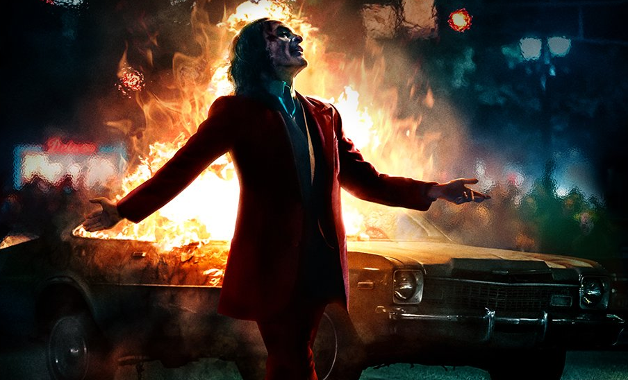 Official IMAX Poster 'Joker' Just Wants Watch the World Burn - Bloody Disgusting