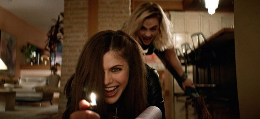 Watch Alexandra Daddario Torment Two Dudes in 'We Summon the Darkness'  [Video] - Bloody Disgusting