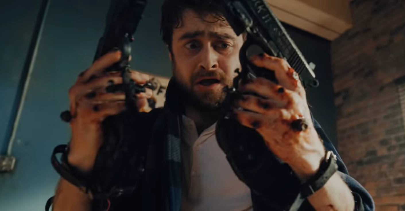 Armas em Jogo ou Guns Akimbo, com Daniel Radcliffe - Vitamina Nerd