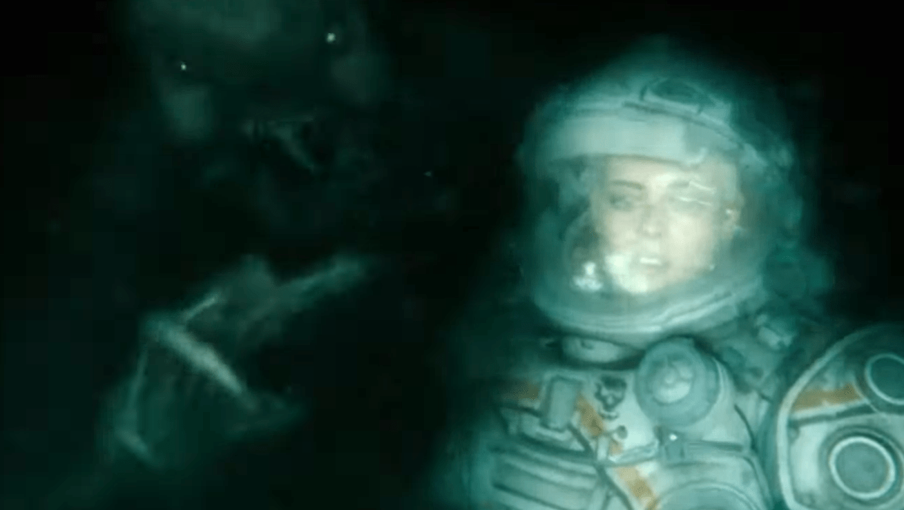 Underwater Kristen Stewart
